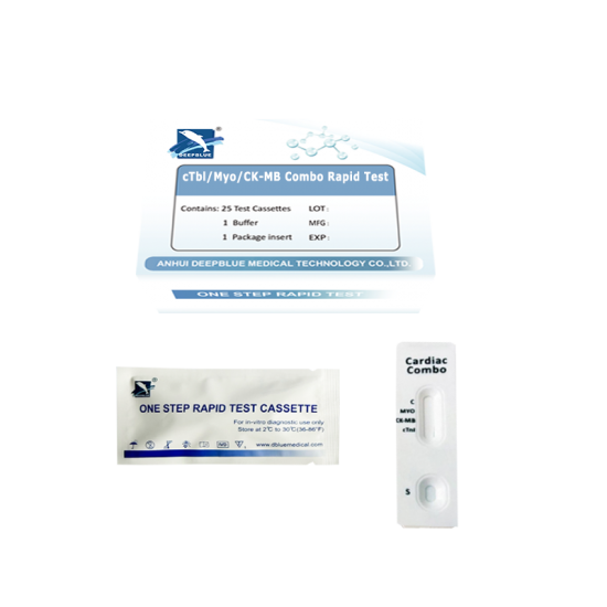 cTnI/Myoglobin/CK-MB Combo Rapid Test