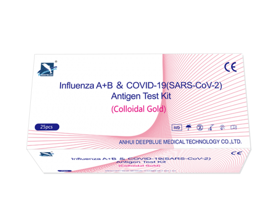 Influenza A+B & COVID-19(SARS-CoV-2)Antigen Test Kit 