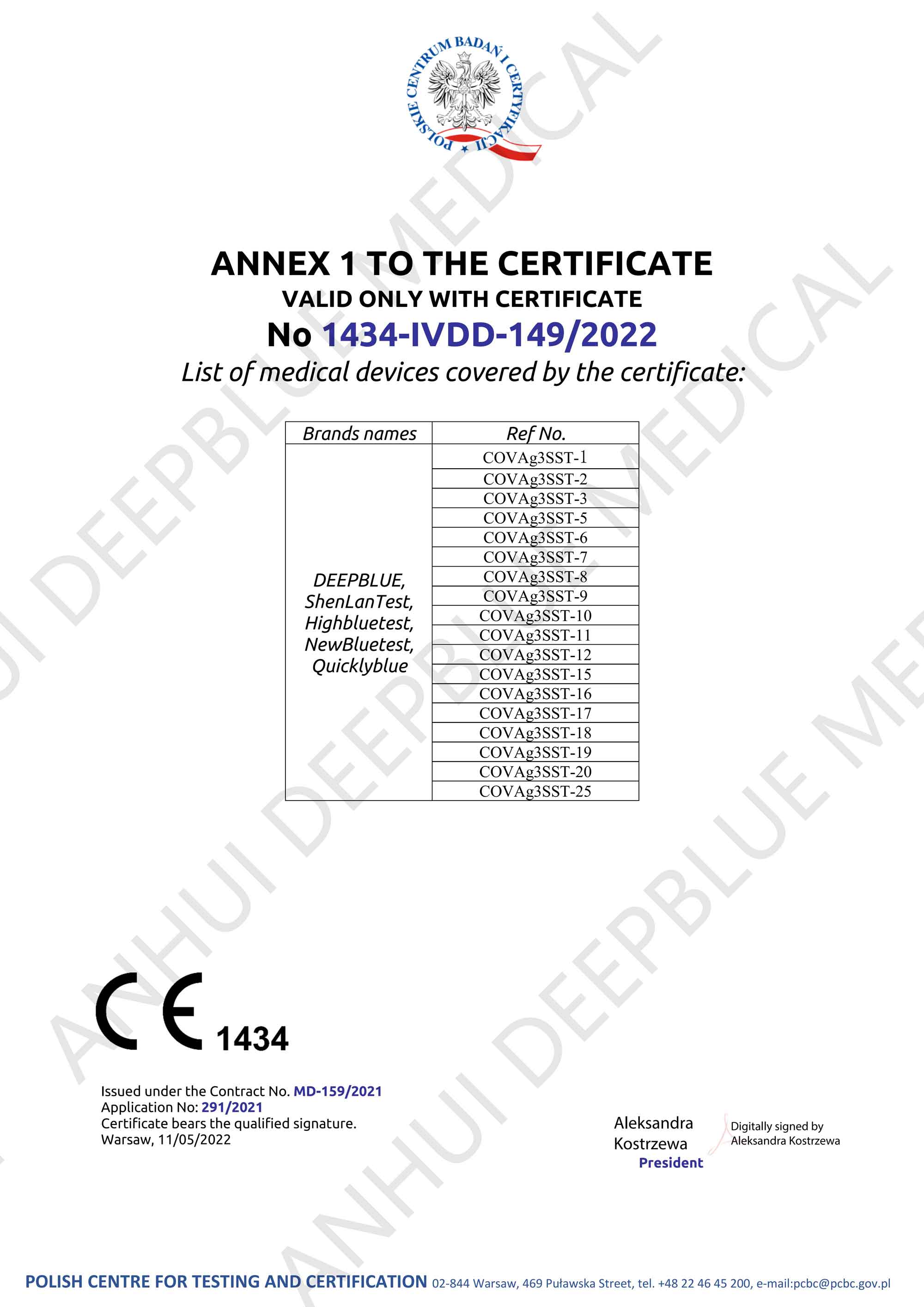 CE1434-Antigen Test Midstream-Saliva